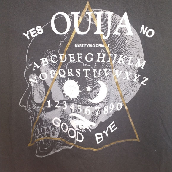 Ouija Skull Tank Top - Picture 2 of 3